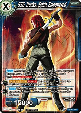 SSG Trunks, Spirit Empowered 「P-361」「EN」