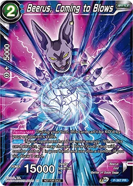 Beerus, Coming to Blows 「P-367」「EN」
