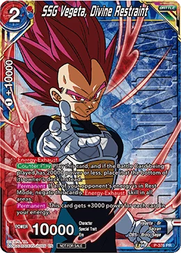 SSG Vegeta, Divine Restraint 「P-376_PR」「EN」
