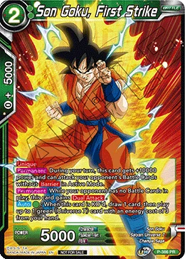 Son Goku, First Strike 「P-386」「EN」