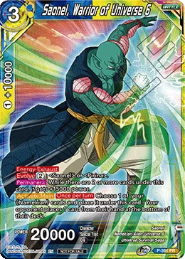 Saonel, Warrior of Universe 6 「P-391」「EN」