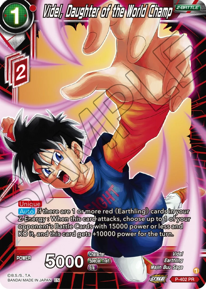 Videl, Daughter of the World Champ 「P-402」「EN」