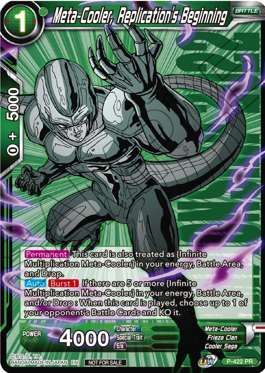 Meta-Cooler, Replication's Beginning 「P-422」「EN」