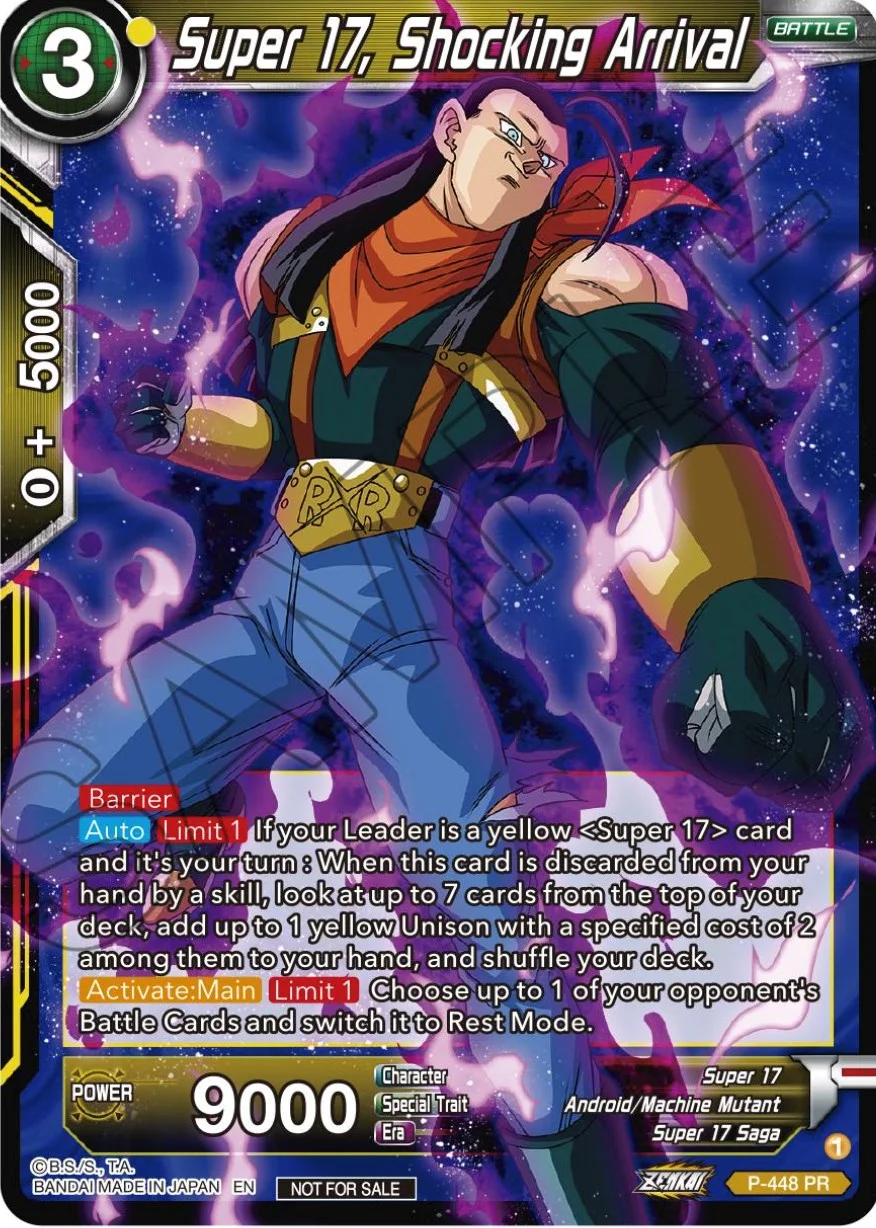 Super 17, Shocking Arrival 「P-448」「EN」