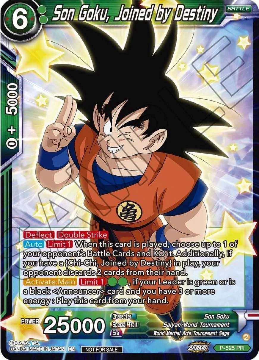 Son Goku, Joined by Destiny 「P-525」「EN」