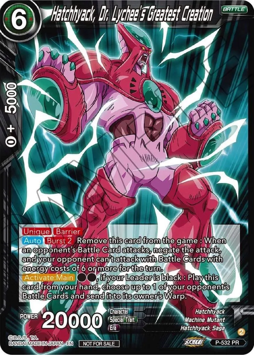 Hatchhyack, Dr. Lychee’s Greatest Creation 「P-532」「EN」
