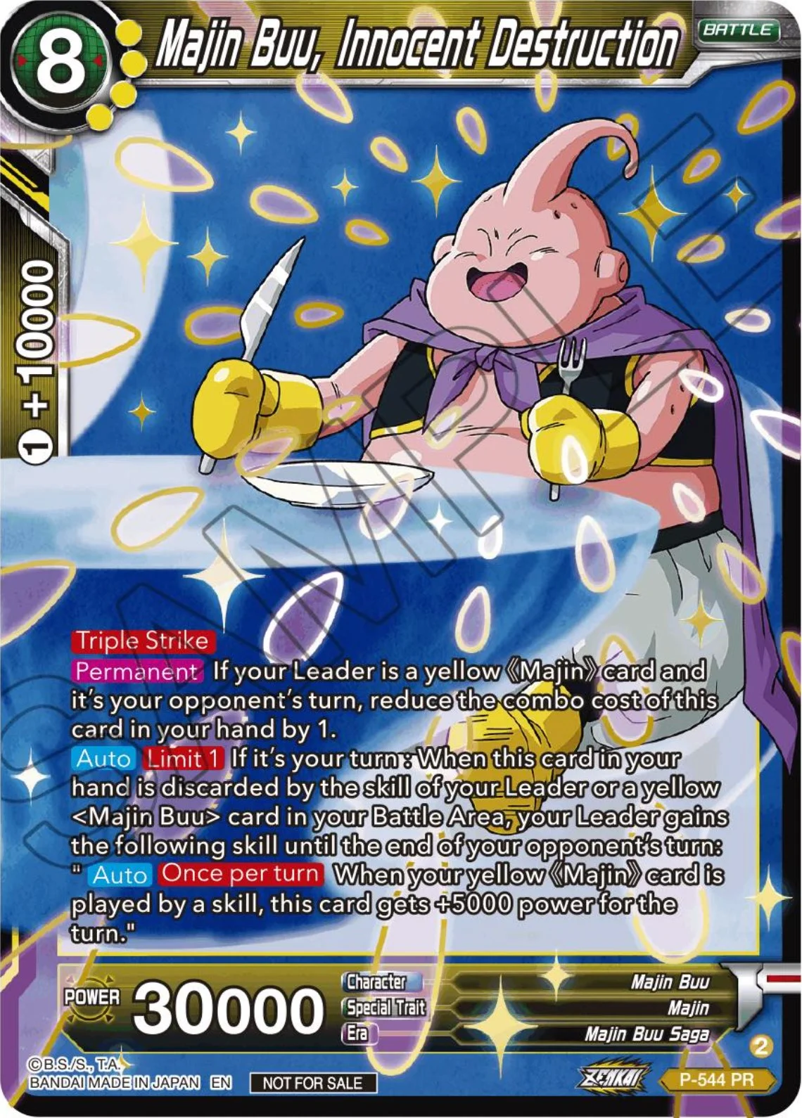 Majin Buu, Innocent Destruction 「P-544」「EN」