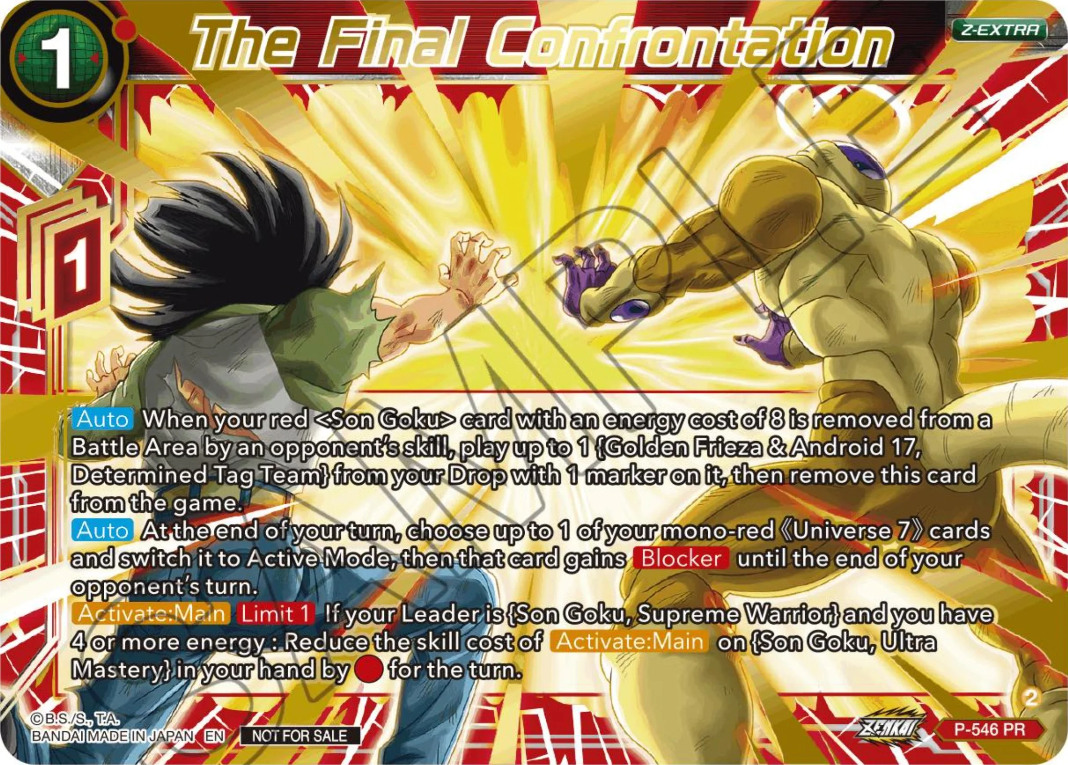 The Final Confrontation 「P-546」「EN」