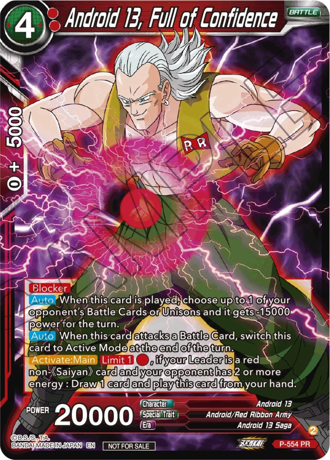 Android 13, Full of Confidence 「P-554」「EN」