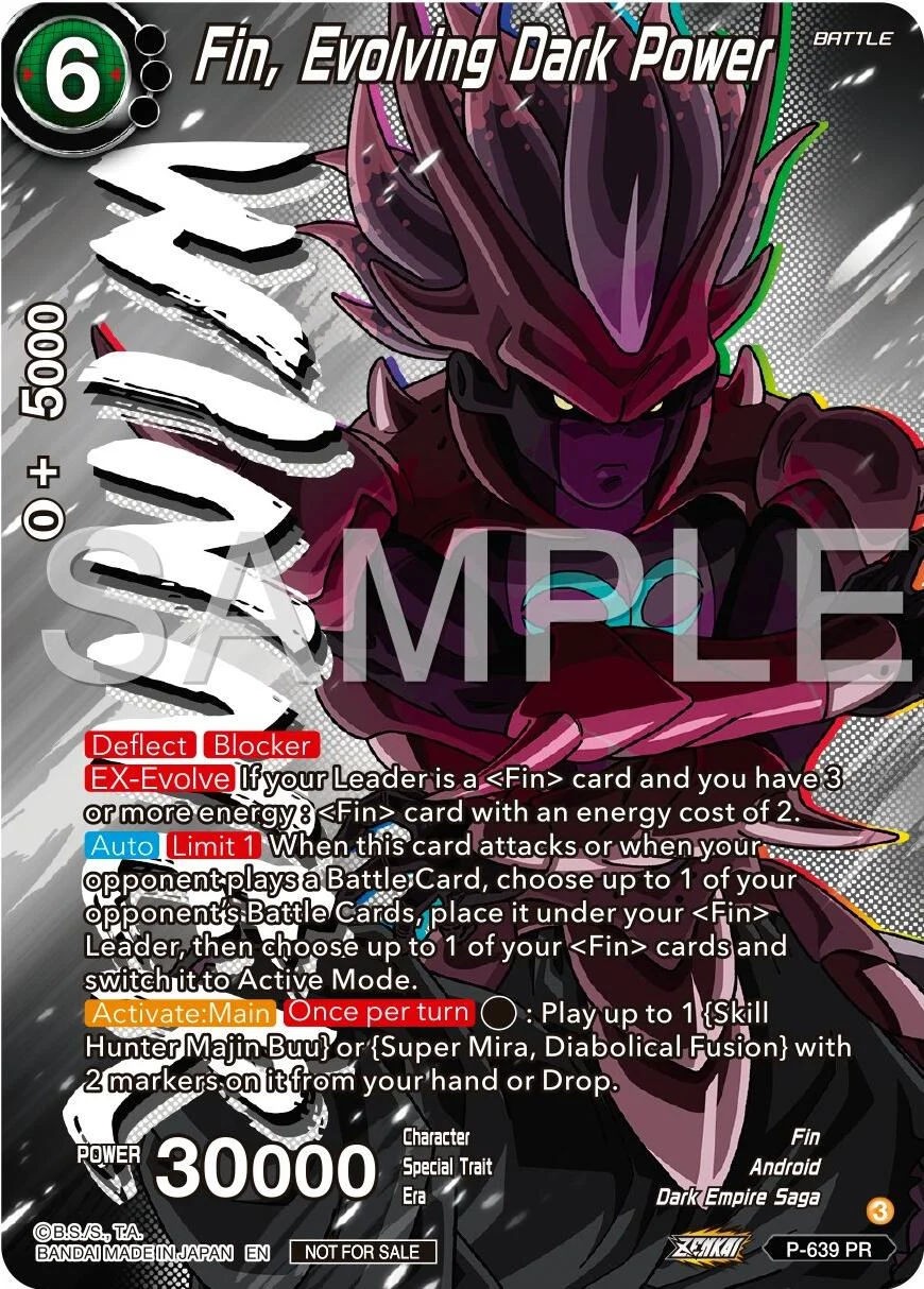 Fin, Evolving Dark Power 「P-639_PR」「EN」