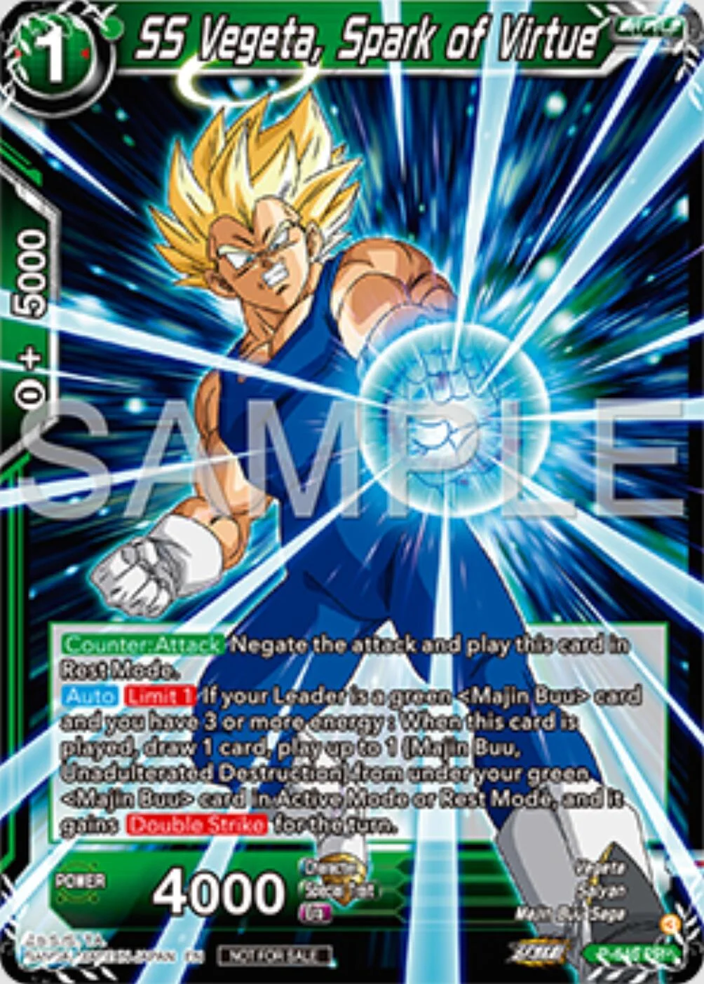 SS Vegeta, Spark of Virtue 「P-645」「EN」