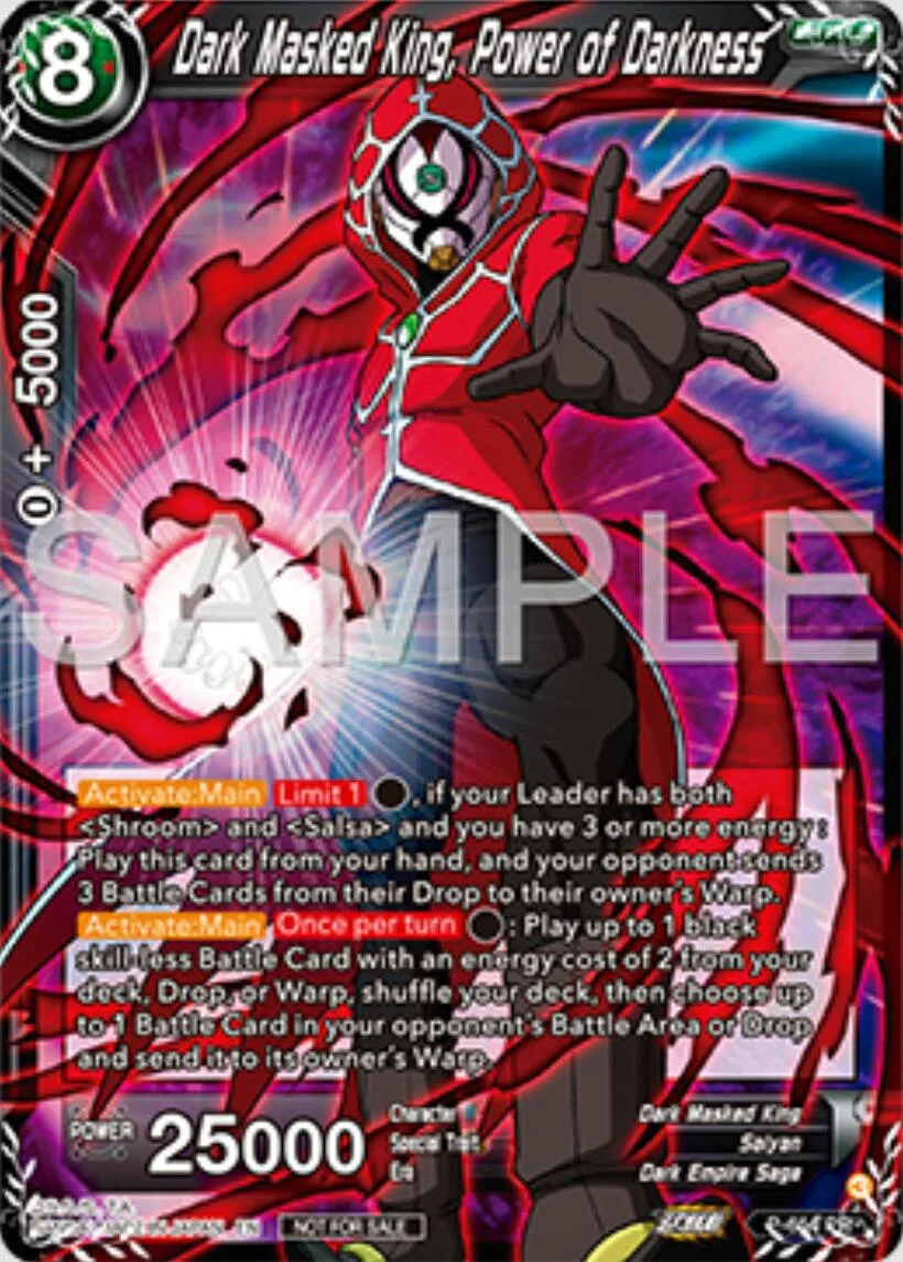 Dark Masked King, Power of Darkness 「P-654」「EN」
