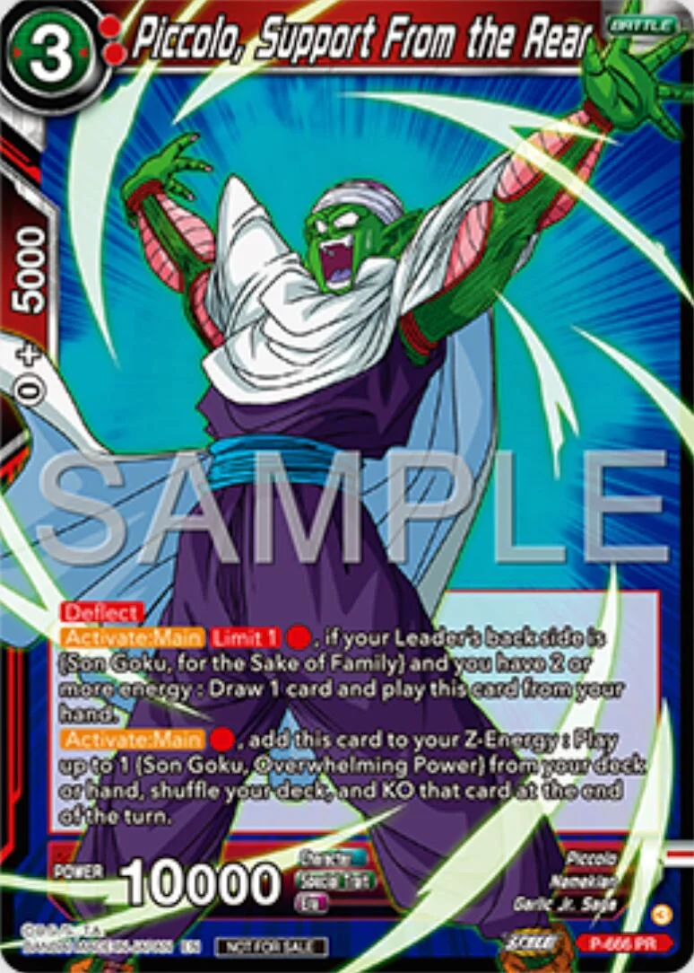 Piccolo, Support From the Rear 「P-666」「EN」
