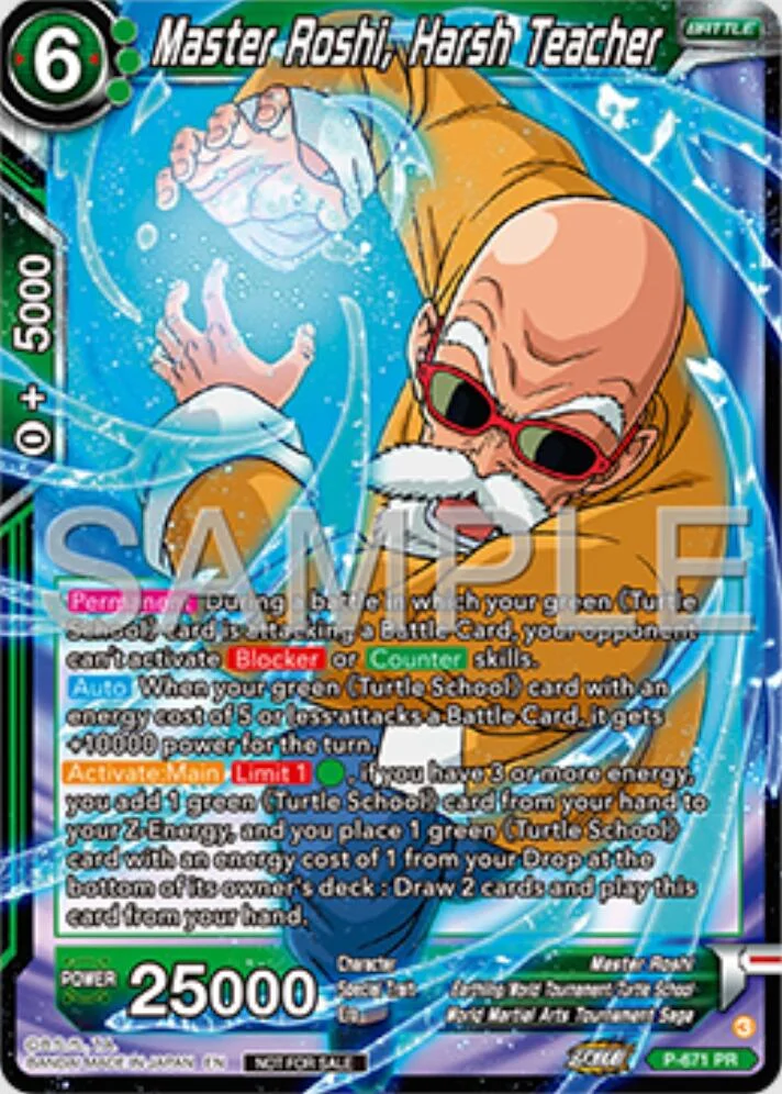 Master Roshi, Harsh Teacher 「P-671」「EN」