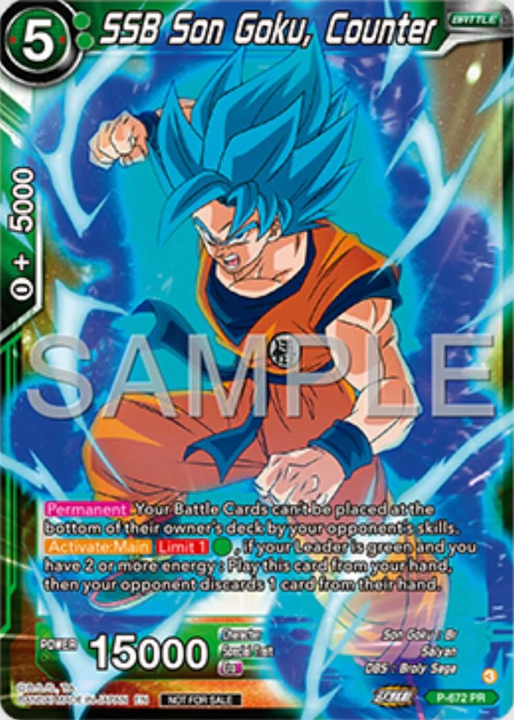 SSB Son Goku, Counter 「P-672_PR」「EN」