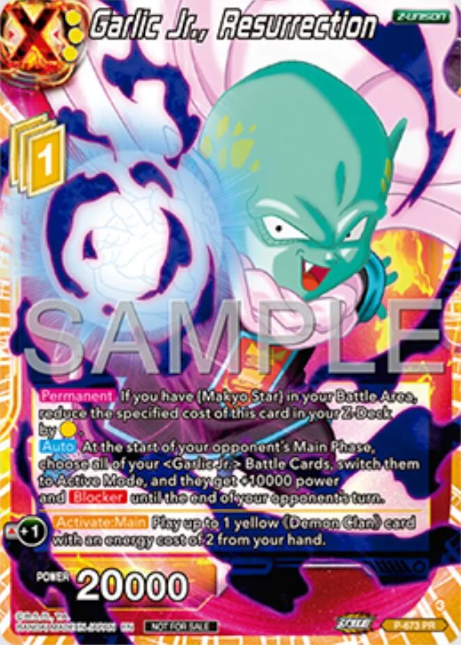 Garlic Jr., Resurrection 「P-673」「EN」