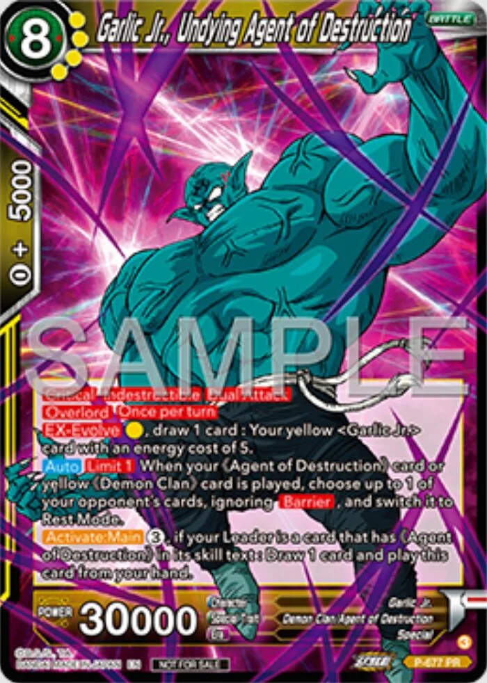 Garlic Jr., Undying Agent of Destruction 「P-677」「EN」