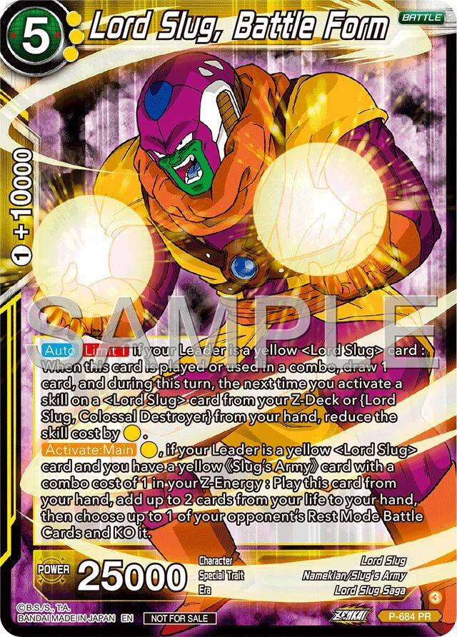 Lord Slug, Battle Form 「P-684_PR」「EN」