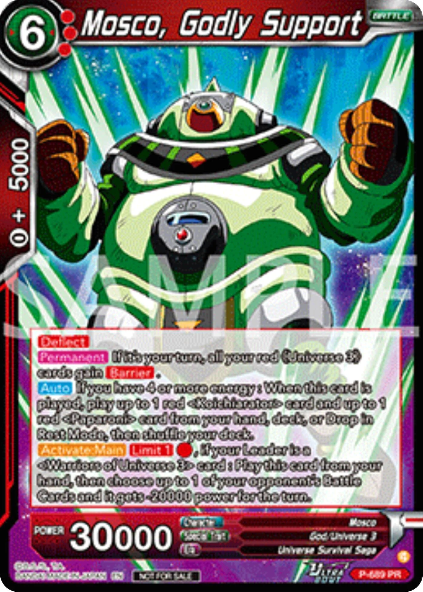 Mosco, Godly Support 「P-689」「EN」
