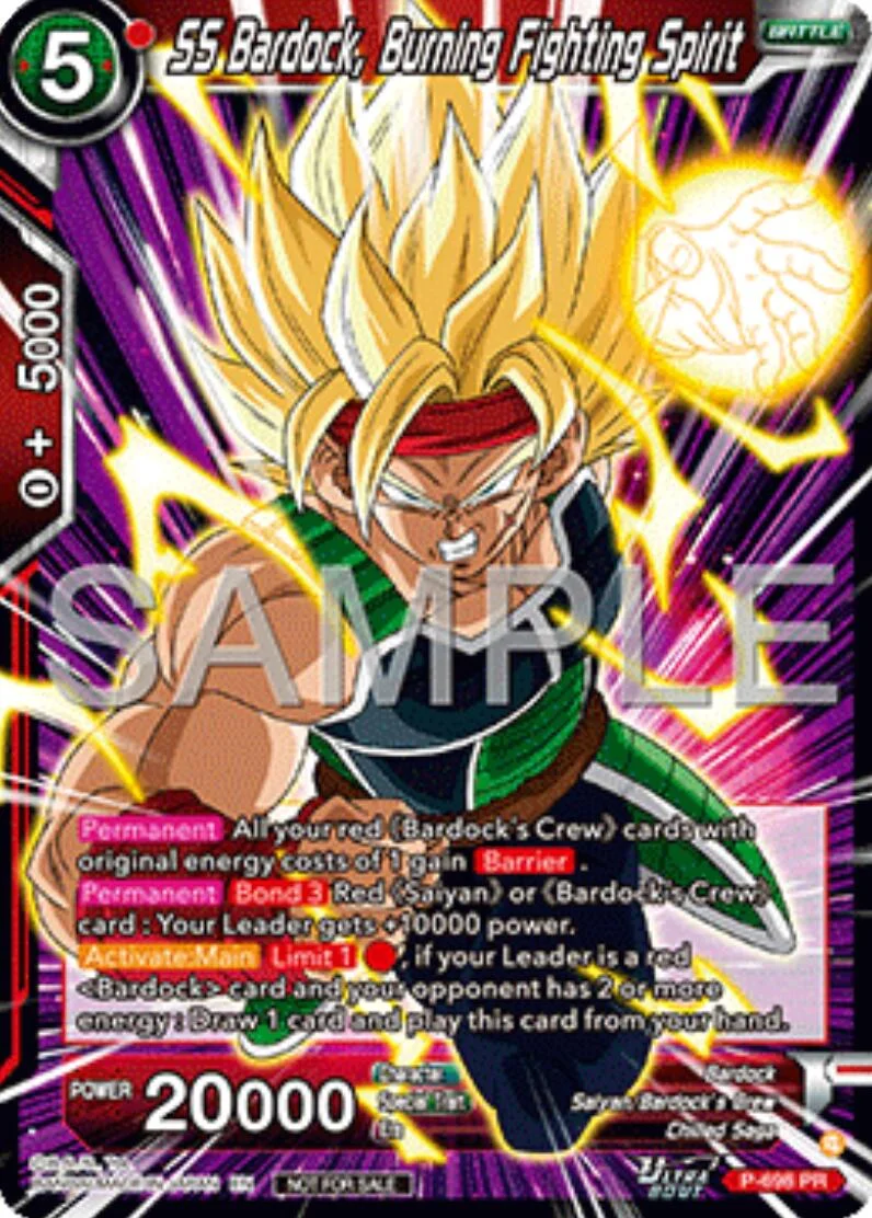 SS Bardock, Burning Fighting Spirit 「P-698」「EN」