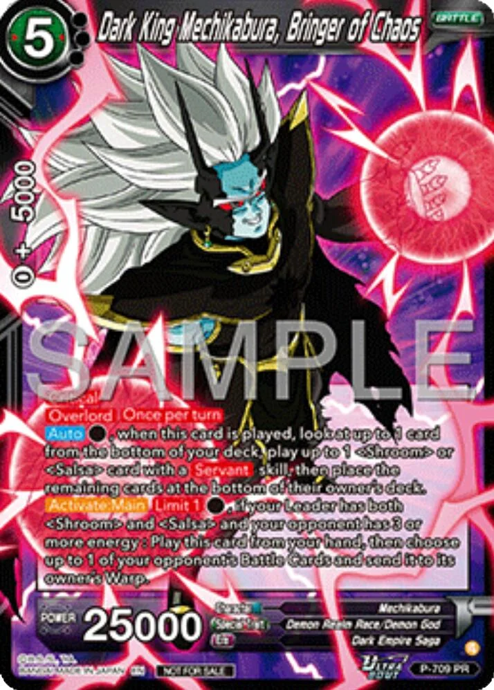 Dark King Mechikabura, Bringer of Chaos 「P-709」「EN」