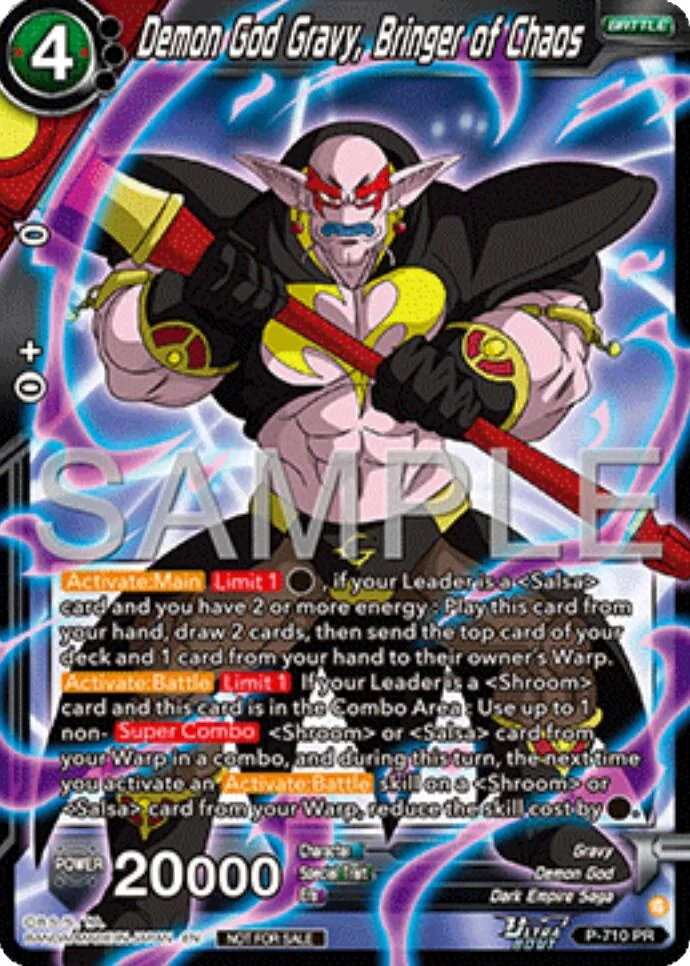 Demon God Gravy, Bringer of Chaos 「P-710」「EN」