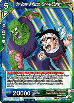 Son Gohan & Piccolo, Survival Strategy 「P-721」「EN」
