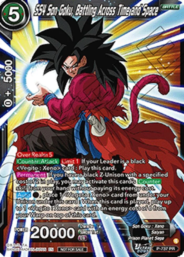 SS4 Son Goku, Battling Across Time and Space 「P-737」「EN」