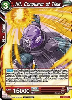 Hit, Conqueror of Time #P-013 · Dragon Ball Super CCG