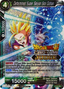 Determined Super Saiyan Son Gohan #P-016_PR · Dragon Ball Super CCG