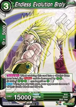 Endless Evolution Broly #P-033 · Dragon Ball Super CCG