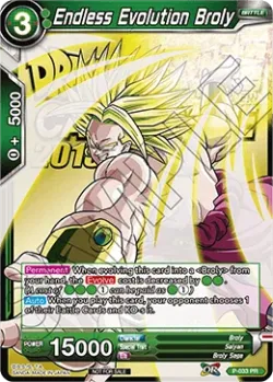 Endless Evolution Broly #P-033_PR · Dragon Ball Super CCG