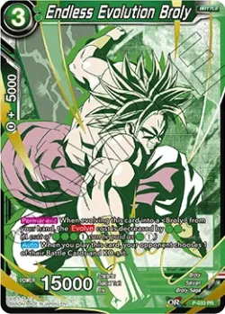 Endless Evolution Broly #P-033_PR03 · Dragon Ball Super CCG