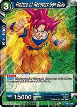 Preface of Recovery Son Goku #P-047_PR · Dragon Ball Super CCG