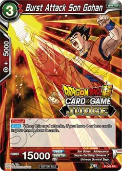 Burst Attack Son Gohan #P-049_PR · Dragon Ball Super CCG