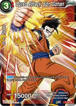 Burst Attack Son Gohan #P-049_PR02 · Dragon Ball Super CCG