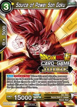 Source of Power Son Goku #P-053_PR · Dragon Ball Super CCG