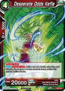 Desperate Odds Kefla #P-057_PR · Dragon Ball Super CCG