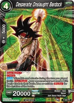 Desperate Onslaught Bardock #P-060_PR · Dragon Ball Super CCG