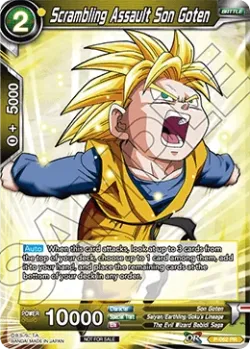 Scrambling Assault Son Goten #P-062 · Dragon Ball Super CCG