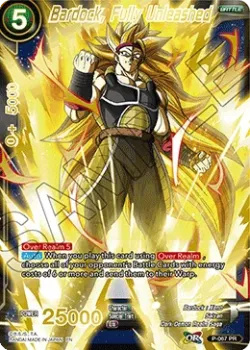 Bardock, Fully Unleashed #P-067_PR · Dragon Ball Super CCG