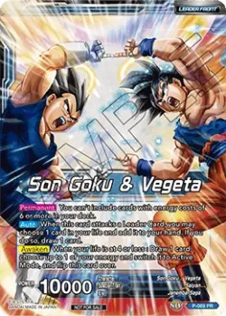 Son Goku & Vegeta #P-069 · Dragon Ball Super CCG