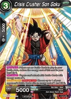 Crisis Crusher Son Goku #P-074 · Dragon Ball Super CCG