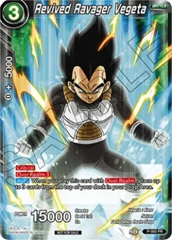 Revived Ravager Vegeta #P-082 · Dragon Ball Super CCG