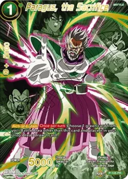 Paragus, the Sacrifice #P-105_PR · Dragon Ball Super CCG