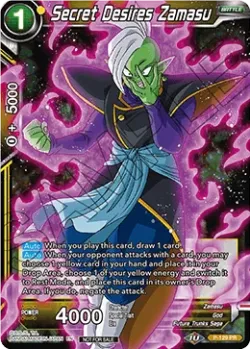 Secret Desires Zamasu #P-129 · Dragon Ball Super CCG