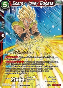 Energy Volley Gogeta #P-134_PR · Dragon Ball Super CCG