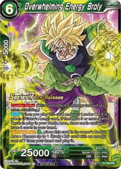Overwhelming Energy Broly #P-136_PR · Dragon Ball Super CCG