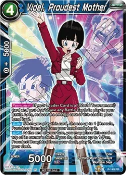 Videl, Proudest Mother #P-149 · Dragon Ball Super CCG