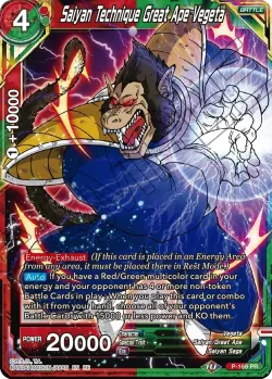 Saiyan Technique Great Ape Vegeta #P-169 · Dragon Ball Super CCG